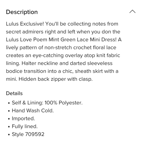 Lulus Love Poem XS Green Halter Lace Bodycon Mini Sleeveless Sheath Dress - Picture 12 of 13